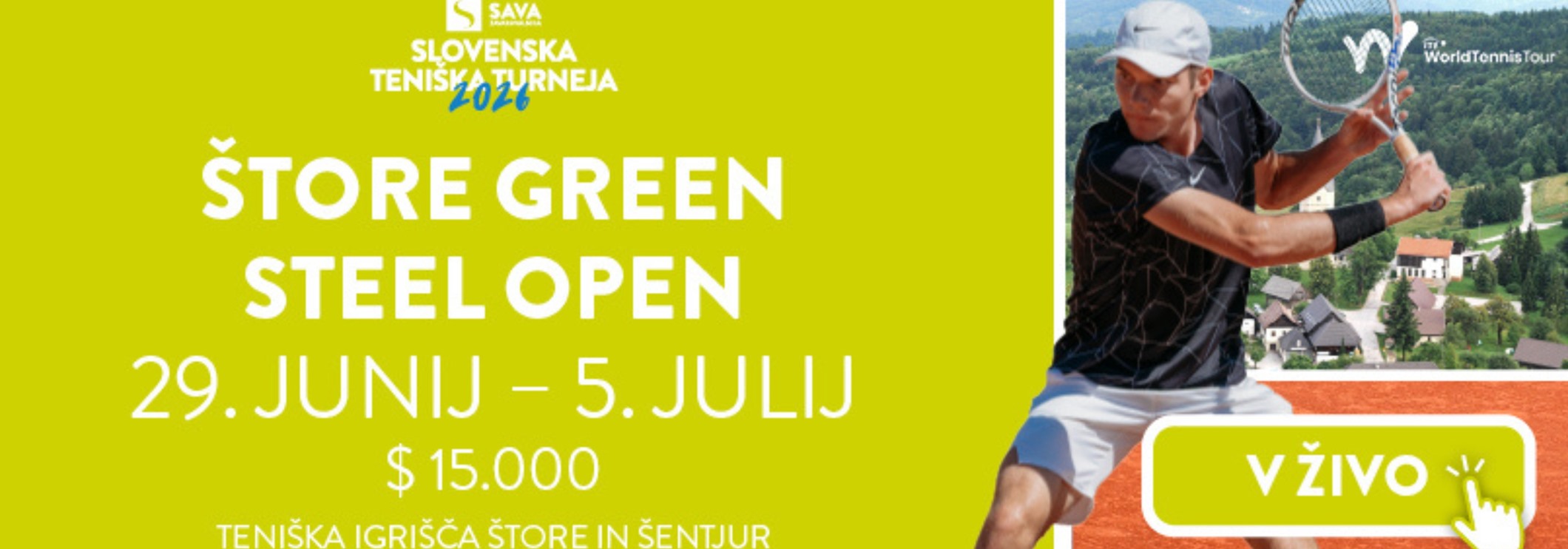 ITF World Tennis Tour Štore Green Steel Open 2026 